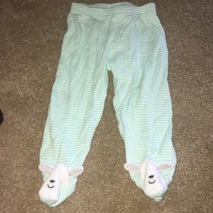 Gender neutral pants with bunny